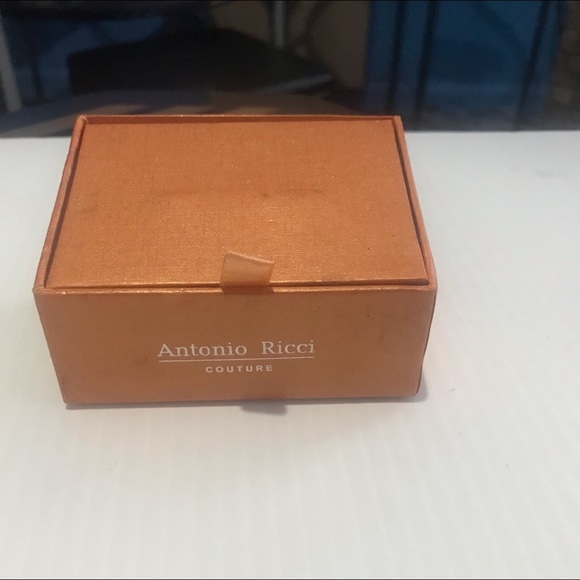 Antonio Ricci Couture Breast Cancer Ribbon Cuff Links - Picture 5 of 5